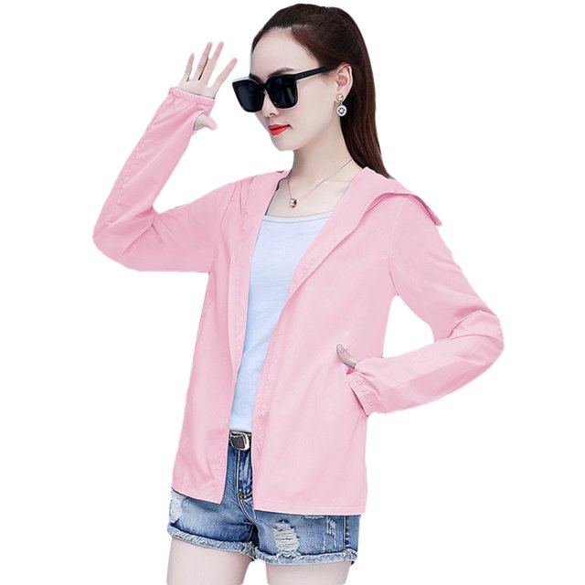 Coofit Women Skin Coat Breathable Lightweight Sun Protection Jacket Summer Jacket