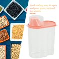 thumbnail image 4 of Rice Storage Container Cereal Container Dispenser  2.5L Sealed Dry Food Storage Container Plastic Pantry Storage Container with Measuring Cup  for Rice  Bean and Cereal - by, 4 of 10