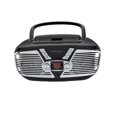 thumbnail image 1 of Proscan Portable Retro CD Boombox with AM/FM Radio, 1 of 3