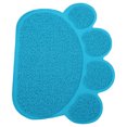 thumbnail image 1 of Tapis de Litière pour Chat Antidérapant en Forme de Patte Douce Imperméable en PVC pour Sol Intérieur, 1 of 8