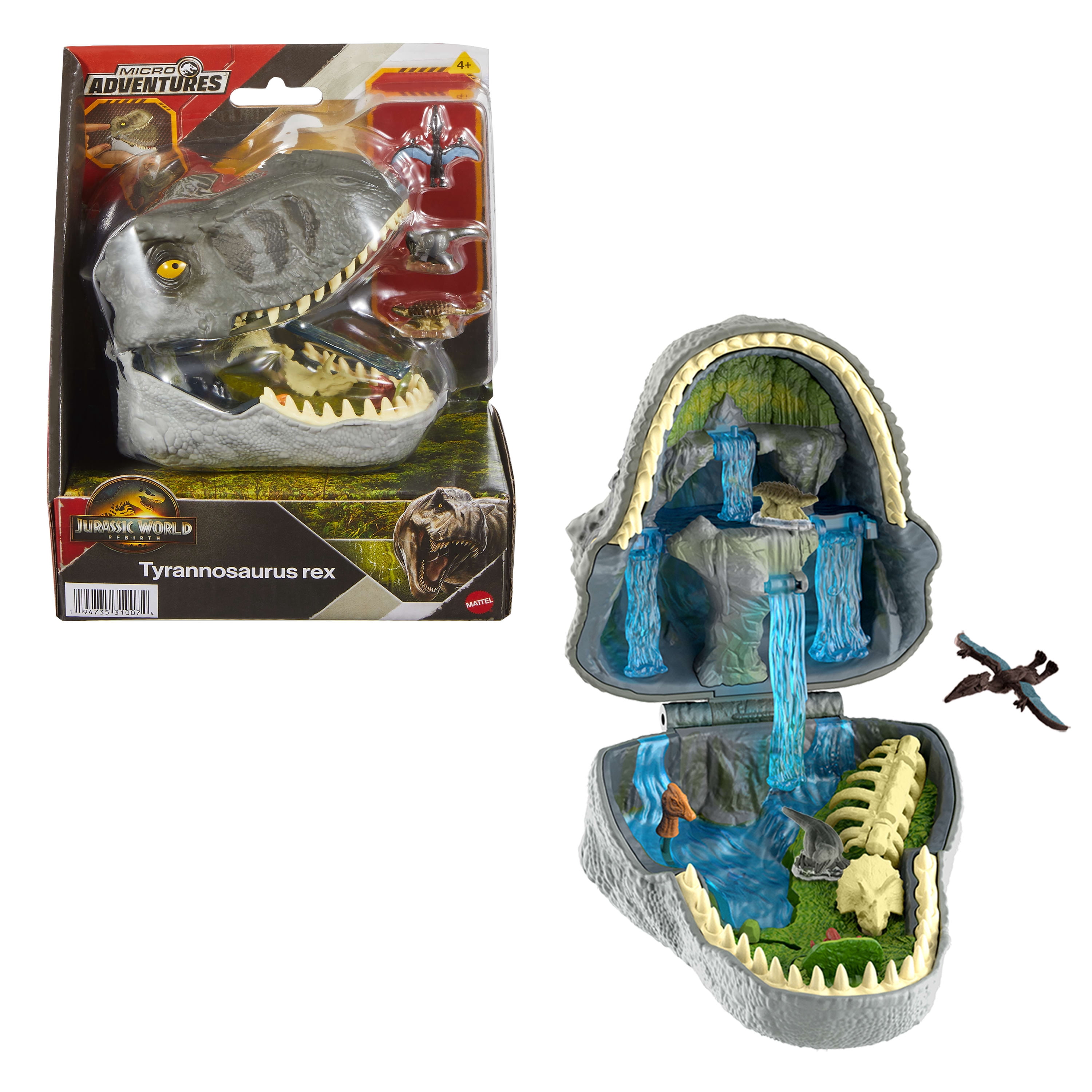 Jurassic World-Coffret Micro Aventures-3 mini-figurines