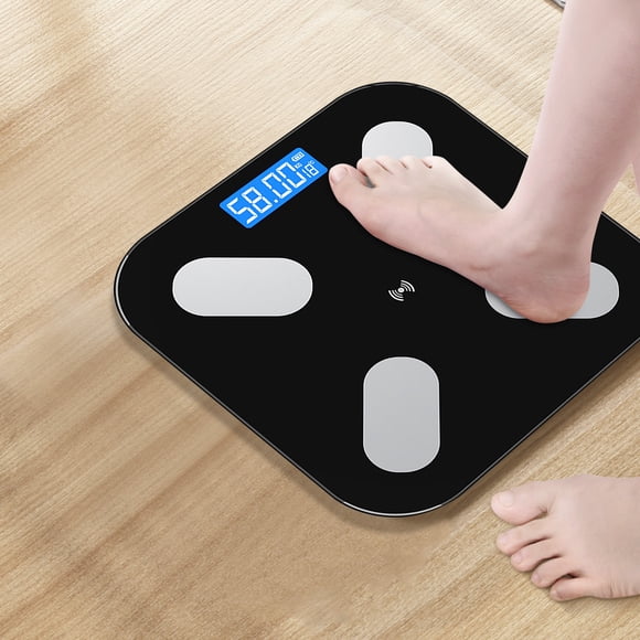 Kcavykas Tools,Home Improvement Scale for Body Weight and Steato Percentage- Smart Accurate Digital Bathroom Body Composition Bluetooth Weighing Machine for People's