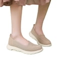 thumbnail image 1 of Orthopedic Slip on Walking Shoes for Women Spring Fall Lightweight Breathable Arch Support Platform Wedges Non Slip Work Loafers, 1 of 6