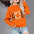 thumbnail image 2 of Dadaria T-Shirt pour Enfants T-Shirt Orange Hauts T-Shirt à Manches Longues Col Ras du Cou Tee Matières Chandail d'Été Blouses 9 Ans, 2 of 4