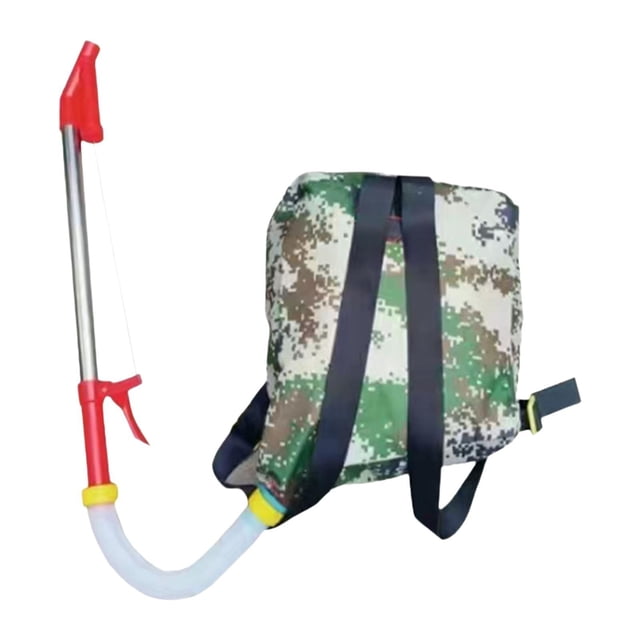 pitrice Spreader Handheld Corn Vegetables Adjustable Dispenser Blue Stainless Steel Red Stainless Steel Bag 40x31cm