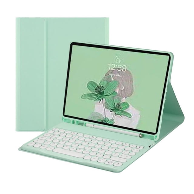 iPad Air 4th Generation 10.9 Keyboard Case Slim Smart Keyboard Case Bluetooth Keyboard Built-in Pencil Holder