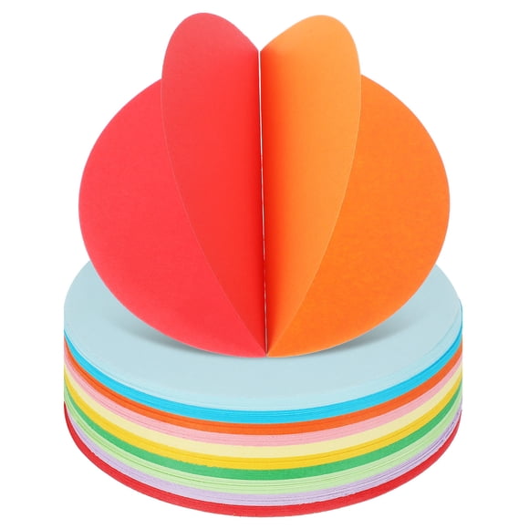 LOLIPPYY 500 Sheets Color Construction Paper For Paper Folding Projects