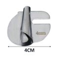 thumbnail image 3 of jifeng Sewing Rolled Hemmer Foot Durable Replacement Sturdy Rolled Hem Presser Foot 4mm, 3 of 9