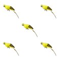 thumbnail image 2 of VONKY Simulation Parrot Statue Party Favors for Tree Yard Patio Home Lawn Wall Yellow 25x7cm 5Set, 2 of 6