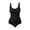 Black, variant on WZXFASHION Strapless Shortie Bodysuit For Women Shapewear Seamless Body Shaper With Removable Straps Shapers Yellow XXXXXL