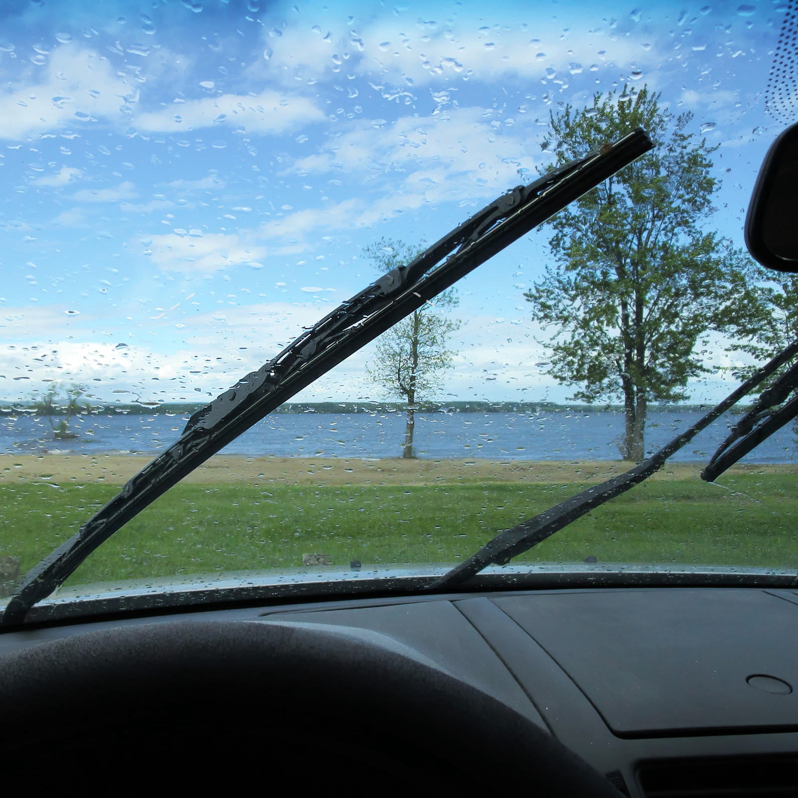 OULII Wiper Blades Refills Insert Rubber Strips For Boneless Windshield Wipers Easy Installation Fits Cars
