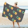 thumbnail image 4 of Clearance! Rectangular Beach Towel Fine Fiber Towel Beach Mat Bath Towel Shawl Water Absorbing Portable And Quick Drying All Season Universal Size Large Enough For Sale Items Liquidation Pallets #49, 4 of 6