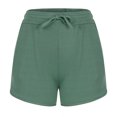 thumbnail image 1 of Birdeem Shorts for Women Womens Drawstring Sports Loose Wide Leg Shorts, 1 of 1