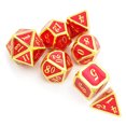 thumbnail image 2 of 7PCS Multi Dimensional Dice Zinc Alloy Dice Entertainment Gambling Playing Dice Set Game Accessories, 2 of 7