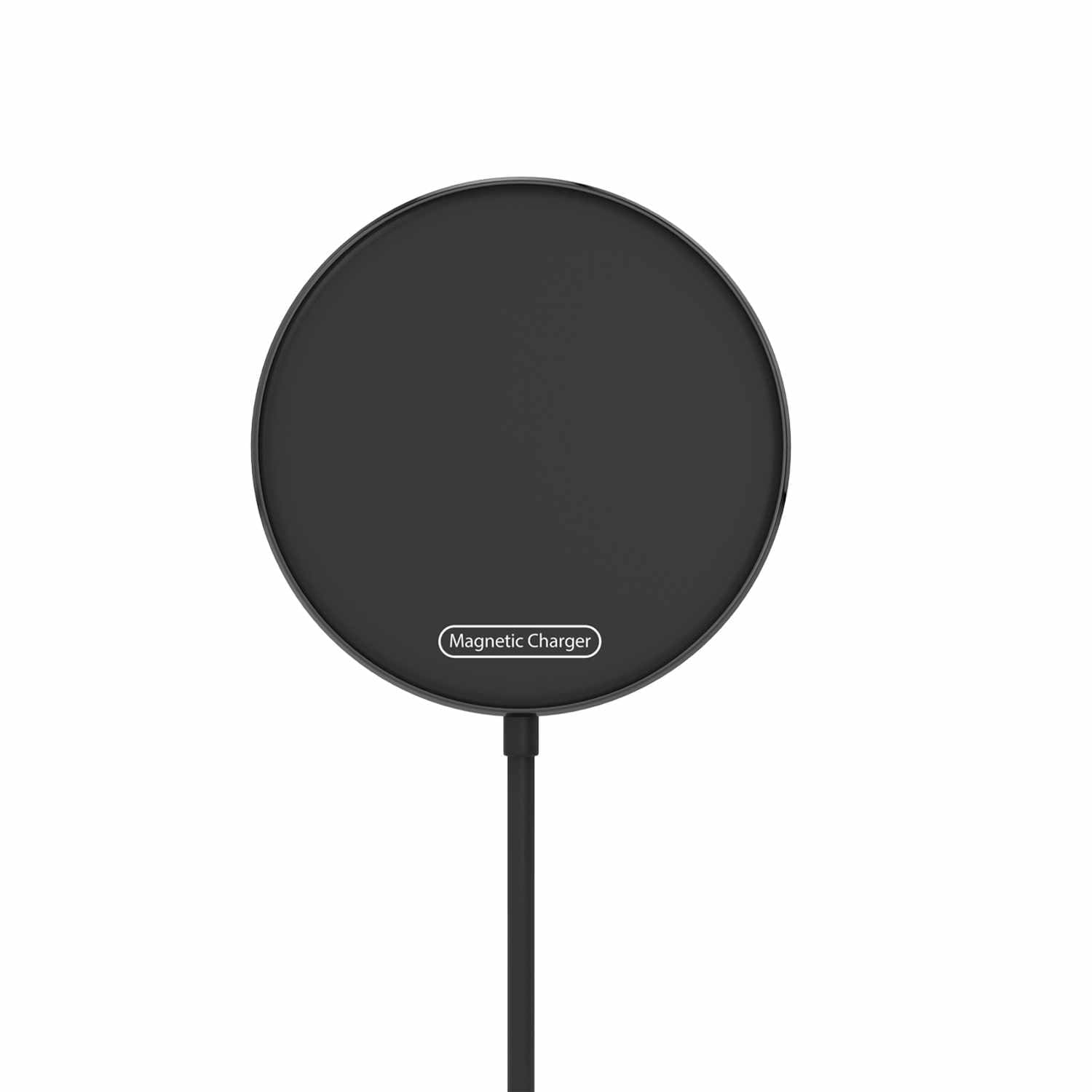 Blu Element MagSafe Wireless Charger 15W with USB-C Cable 4ft Black Wireless Charging