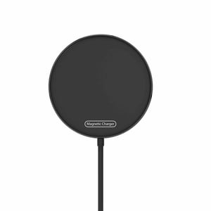 Blu Element MagSafe Wireless Charger 15W with USB-C Cable 4ft Black Wireless Charging
