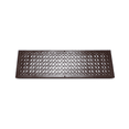 thumbnail image 4 of Air Return Grill 8″ x 30″ with 10″ x 32″ Faceplate – Decorative Tudor Mushroom Design HVAC Vent Cover, Cast Aluminum, Powder-Coated, Repaintable Wall Ceiling Floor Grille (VR100), 4 of 7