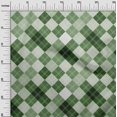 thumbnail image 3 of oneOone Polyester Spandex Forest Green Fabric Check Sewing Craft Projects Fabric Prints By Yard 56 Inch Wide, 3 of 4