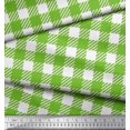 thumbnail image 3 of Soimoi Polyester Crepe Fabric Gingham Check Print Fabric by The Yard 52 Inch Wide, 3 of 3