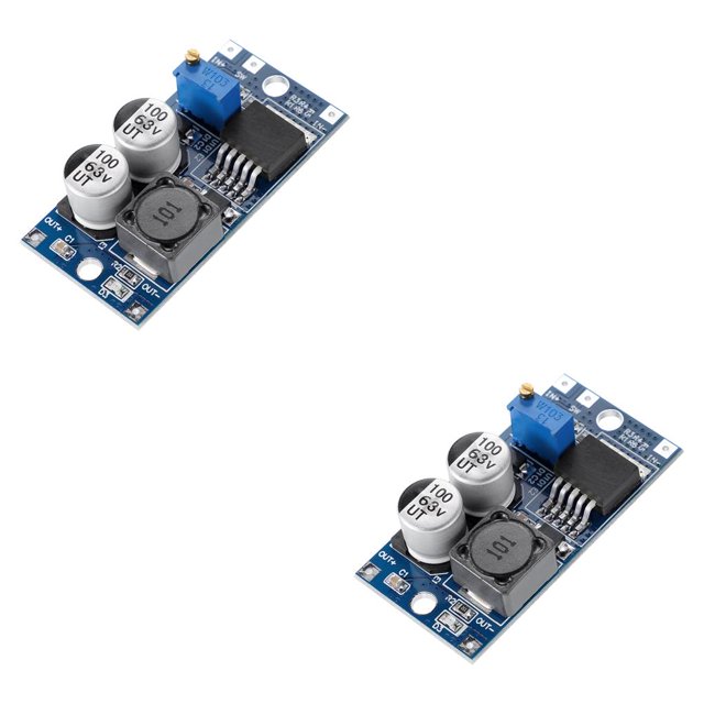 QualitChoice Adaptateur Convertisseur de Tension 5V-60V à 1.25V-26V Module de Puissance Régulateur Cartes Électroniques Accessoires 1pc 2Set