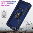 thumbnail image 3 of LAICAIW Étui pour iPod Touch 7, Étui iPod Touch 6, Étui Hybride Robuste Antichoc avec Béquille Intégrée pour Apple iPod Touch 7e/6e/5e Génération (Bleu), 3 of 7