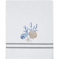thumbnail image 2 of Avanti Linens - Serviette de Bain, Serviette en Coton Douce et Absorbante (Collection Blue Lagoon), 2 of 4