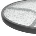 thumbnail image 2 of vidaXL Table de Jardin Ø50x71 cm Acier Anthracite, 2 of 3