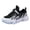 style-02 Black, variant on Gubotare Kids Shoes Boy Toddler Walking Shoes Slip On Toddler Shoes Boys Girls Kids Sports Sneakers Casual School Shoes Barefoot Shoes Size 12 (White,Little Kids 12)