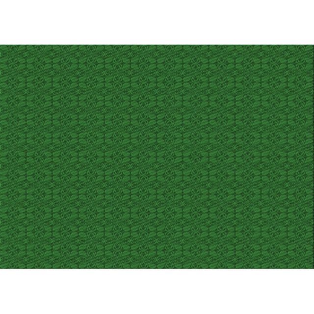 Ahgly Tapis Rectangulaire Lavable en Machine Intérieur Vert Émeraude Profond, 2 Pieds x 4 Pieds