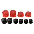 thumbnail image 3 of Kit de Reconstruction de Planche à Roulettes Camion Bagues Rondelles Coupelles Pivotantes Amortisseur Rouge B, 3 of 11