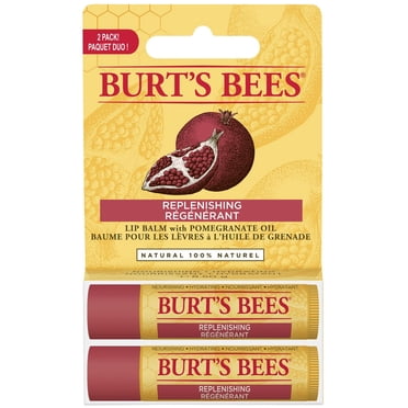 Baume hydratant pour les lèvres d’origine naturelle à 100 % à la grenade de Burt’s Bees®,