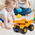 thumbnail image 3 of C Giant Dump Truck Toy Friction Drive Abs Material For Children Sand Pit Transport Concentration Cultivation, 3 of 5