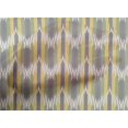 thumbnail image 3 of oneOone Tissu Popeline de Coton Style Ikat à Rayures Tissu BTY 42 Pouces de Large, 3 of 3