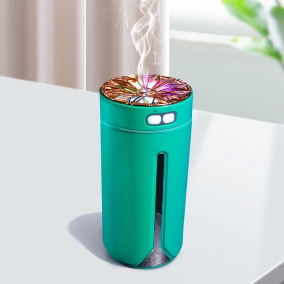 Small Silent Portable USB Car Aromatherapy Machine Phantom Cup Colorful Night Light Home Humidifier (Rechargeable Edition)