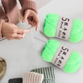 thumbnail image 1 of Clearance Tyidzon Wool Yarn for Crocheting Soft Crochet Thread Yarn, Lightweight Wool Yarn for Crochet Hand Knitting Crocheting Crafting, 1 of 6
