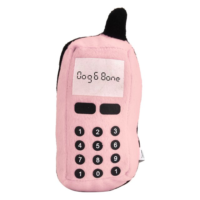 Interactive Chew Toy,Plush Cell Phone Pet Sounding Chew Toy Pet Dog Chew Toy True Excellence