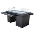 thumbnail image 2 of Hiland HVD-RFP-CVR-T 59 x 39 x 24" Heavy Duty Waterproof Propane Fire Pit Cover, 2 of 2