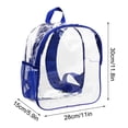 thumbnail image 1 of Birdeem Sac à Dos Transparent avec Fonction de Sac à Dos Visible pour Étudiant Sac à Dos d'Extérieur Sac de Rangement en Pvc Multiple, 1 of 5