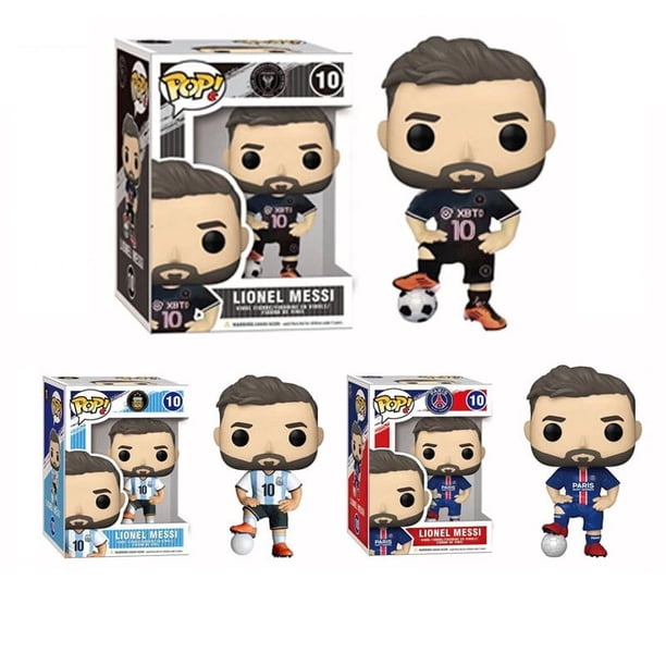 Funko Pop Football Star Lionel Messi # 10 Model Character PVC