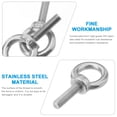 thumbnail image 3 of MasteelfCA 5pcs Eye Bolt M8x30 Stainless Steel Threaded Eye Screw Lifting Device Part, 3 of 7