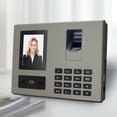 thumbnail image 3 of Time Clocks for Small Business, Employee Attendance Machine with Face, Fingerprint Scan, PIN Punching, Biometric Time Clocks with Voice Reminder, for Offices, Factories, 3 of 7