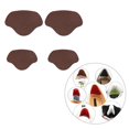 thumbnail image 4 of mmirethe Chaussures Molles Talon Semelles pour Talons Hauts Support Talon Réparation Bâton Café 1Set, 4 of 6