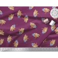 thumbnail image 3 of Soimoi Velvet Fabric Wool & Cat Animal Print Fabric by Yard 58 Inch Wide, 3 of 3