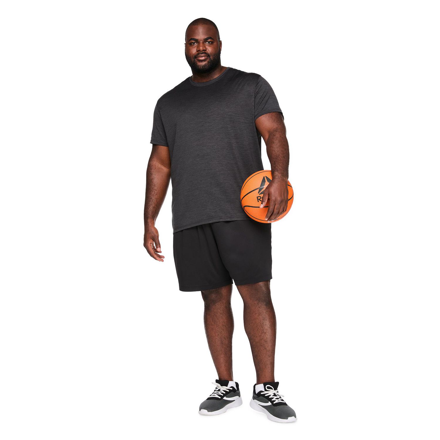 Short coupé cousu Athletic Works Plus pour hommes