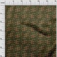 thumbnail image 2 of oneOone Silk Tabby Fabric Geometric Kasuri Print Sewing Fabric BTY 42 Inch Wide, 2 of 4
