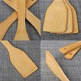 thumbnail image 5 of Oleegame 1PC Kitchen Utensils Set Non Lacquerless Wood Shovel Non Stick Pot Must Take Spatula Cooking Shovel BBQ Cleaning Tools Wooden Wood Shovel BBQ Wooden Shovel Yellow, 5 of 5