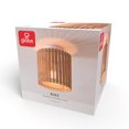 thumbnail image 3 of Bali 1-Light Flush Mount Ceiling Light, Matte White, Natural Bamboo Shade, 3 of 9