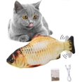 thumbnail image 1 of Cat Toys Fish for Indoor Cats - USB Floppy Fish Cat Dog Toy, 1 of 3