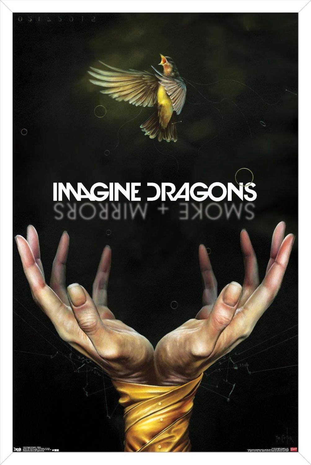Imagine Dragons - Smoke Wall Poster, 22.375" x 34"
