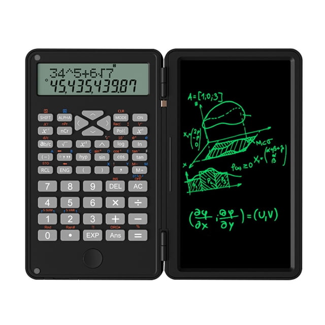 Yeacher 6Inch Large Screen Scientific Calculator ,12-Digit Calculator Writing, Foldable Financial Calculator, for School Office